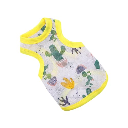 Machen Sie jeden Tag zu Einer Modenschau: Verwöhnen Sie Ihr Haustier mit unserer trendigen und bequemen Haustierkleidung Hundekleidung (Yellow, XS) von Fycakly