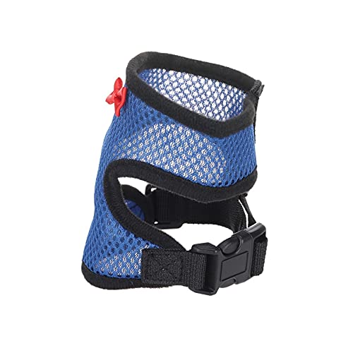Mittelgroßer, passender, bequemer Gürtel für Hühner, atmungsaktiv mit Haustierkleidung Hund Sommer (Blue, One Size) von Fycakly