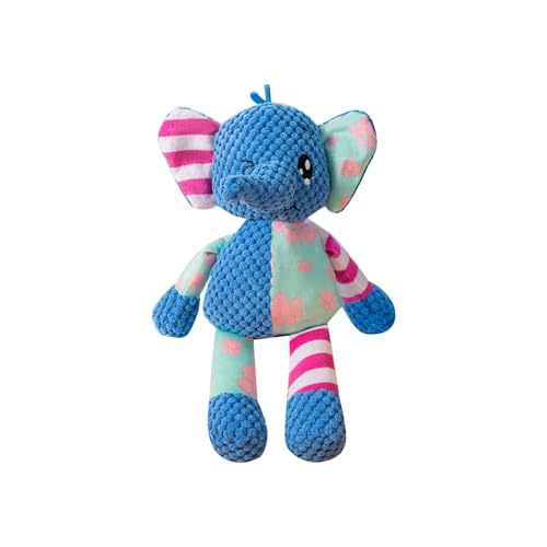 Robustes Schwein Unsterbliches Quietsch-Plüschspielzeug für aggressive Kauer Unbesiegbares Robustes Schwein-Kauspielzeug für Hunde Unzerstörbares Quietschspielzeug ​​ Plüschtier mit ( D, 32x14cm) von Fycakly