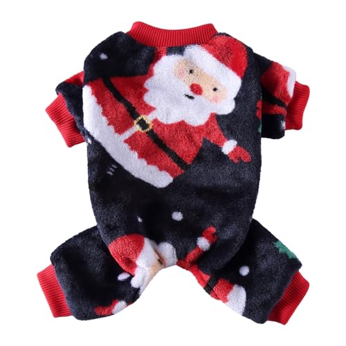 Shirts für Hunde Haustier-Hundekleidung, Heimkleidung, Haustierkleidung, Pyjama, Plüsch-Haustierkleidung, Hundepyjama, Bademantel (Navy, M) von Fycakly