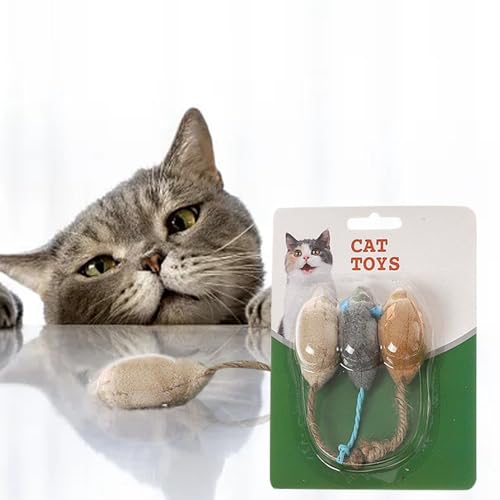 Simulationsspielzeug-Set für Katzen, Federkau- und Kratzspielzeug Kauspielzeug für Hunde Naturkautschuk​​ (Green, 17cm) von Fycakly