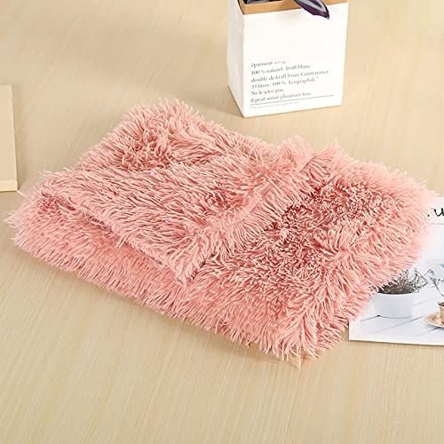 Welpe Hund Decke Hundedecke weiche Katzen Vlies Katzen waschbare Decke Welbheit für Tier Throw Matte ​​ Hundehütte für Garten wetterfest​​ (Orange, S) von Fycakly