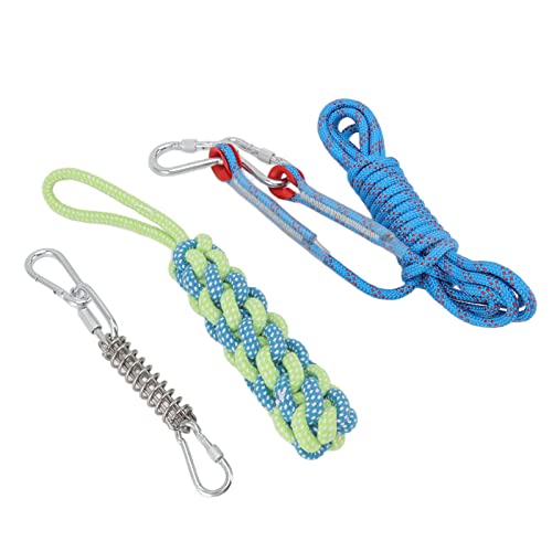 Fydun Federstangen-Hundeseil-Ornamente, Muskelaufbau, Interaktive Hunde-Hängeseil-Ornamente für Kleine, Mittelgroße und Große Hunde Fydun Federstangen-Hundeseil-Ornamente, Muskelaufbau, Interaktive Hunde-Hängeseil-Ornamente für Kleine, Mittelgroße und Große Hunde von Fydun