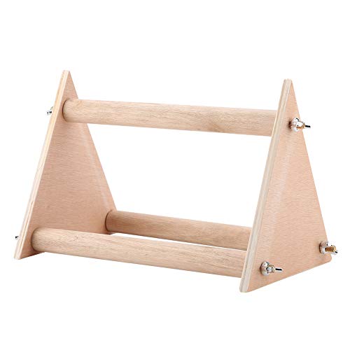 Fydun Papageienständer, Barsch, Vogel, Haustier, Stehender Spielplatz, Lustiger Aktivitätsspielständer aus Holz für Familien von Fydun