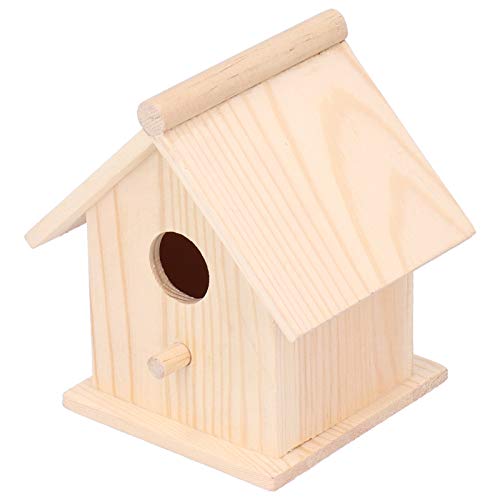 Hölzernes Vogelhaus Innovative Hängende Vogelnester Käfig Outdoor Garten Ornament Hölzernes Vogelhaus Innovative Hängende Vogelnester Käfig Outdoor Garten Ornament von Fydun