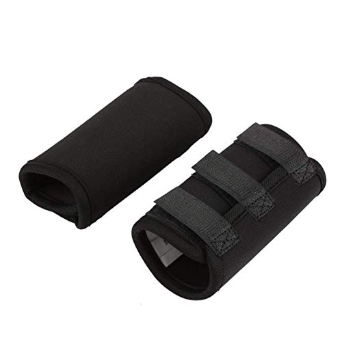 Fyearfly Beinschutz für Hunde, 1 Paar Hunde-Vorderbein-Bandage, Knieschutz, chirurgische Verletzungsbandage, für Haustier Hund mit Arthritis-Verletzungen (Schwarz, M) von Fyearfly