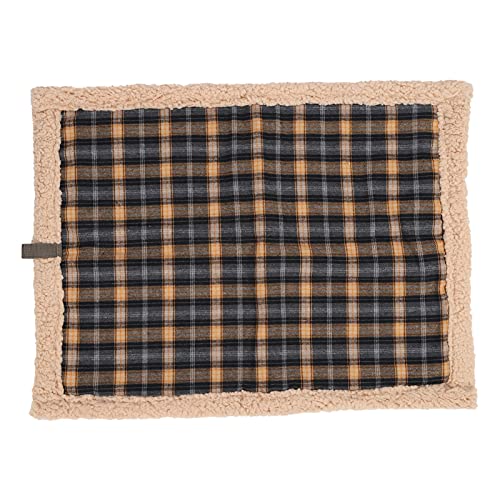 Fyearfly Haustiermatratze Fleece wasserdichte Polsterung, rutschfestes Wärmebett für Hunde, kleine Schweinedecke, gemütliches und langlebiges Haustierkissen, 76 x 58 x 5 cm von Fyearfly
