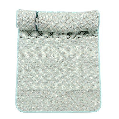 Fyearfly Kühlmatte für Hunde mit Kissen, tragbares weiches Bett für Haustiere, Goldgrün, XL Fyearfly Kühlmatte für Hunde mit Kissen, tragbares weiches Bett für Haustiere, Goldgrün, XL von Fyearfly