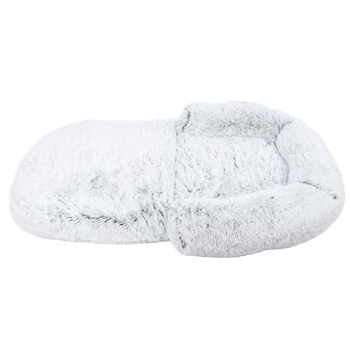 Fyearfly Winter-Hundebett, 180 x 115 x 25 cm, PVC, Unterseite für Hunde, Hellgrau von Fyearfly