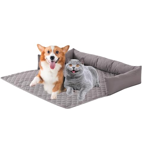 Fyrdyn Haustier Kühlmatte, Hundekühlsofa, wasserdichte selbstkühlende Haustier Matte für Zuhause Auto Reise Camping Fyrdyn Haustier Kühlmatte, Hundekühlsofa, wasserdichte selbstkühlende Haustier Matte für Zuhause Auto Reise Camping von Fyrdyn