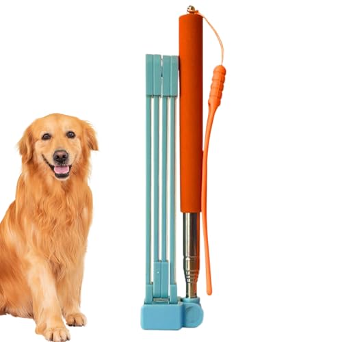 Fyrdyn Kotschaufel für Hunde, Kotaufnehmer für Hunde, Teleskop-Reinigungszubehör mit Müllbeutel, Abfallentfernungswerkzeuge für alle Rassen, Haustierspaziergänge von Fyrdyn