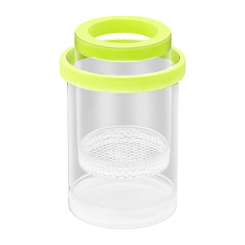 FytStycale Fischisolation Box für Aquarium mit Trennungen und Fütterungslöchern für Babyfische, GrÜn von FytStycale