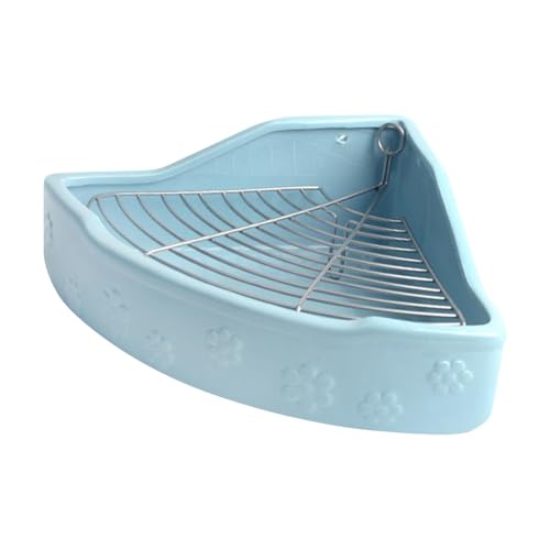 FytStycale Haustier Töpfchen Ecktoilette für Ratten und Chinchillas, abnehmbar, Blau FytStycale Haustier Töpfchen Ecktoilette für Ratten und Chinchillas, abnehmbar, Blau von FytStycale