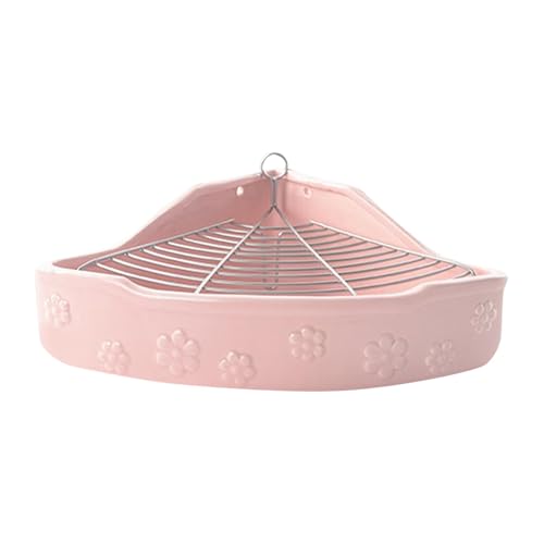 FytStycale Haustier Töpfchen Ecktoilette für Ratten und Chinchillas, abnehmbar, Rosa FytStycale Haustier Töpfchen Ecktoilette für Ratten und Chinchillas, abnehmbar, Rosa von FytStycale