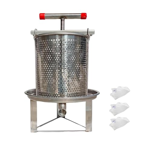 FytStycale Honigpresse, Obstpresse, Stabile Basis, Imkereibedarf, Robuster Brecher Zur Herstellung von Und Gemüse, 3 Filtersiebe FytStycale Honigpresse, Obstpresse, Stabile Basis, Imkereibedarf, Robuster Brecher Zur Herstellung von Und Gemüse, 3 Filtersiebe von FytStycale