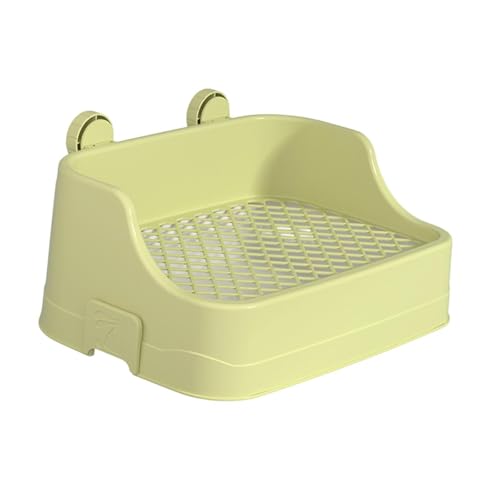 FytStycale Kaninchen Katzentoilette Kleiner Tiere Bunny Töpfchen Eckbäder für Chinchillas, GrÜn von FytStycale