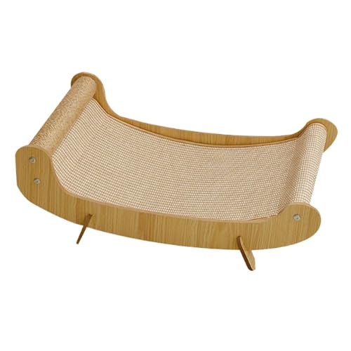 FytStycale Katzenkratzer Kätzchen Kratzpolster Schlafen Spielen Sofa Aktivität Zentrum Möbel Beschützer Bett Haustier Languier für Innenkatzen, XL von FytStycale