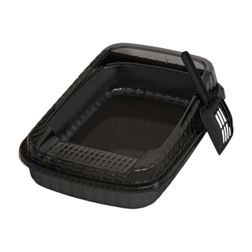 FytStycale Katzentoilette für kleine Tiere, Tragbare Lösung mit Offenem Design, Schwarz FytStycale Katzentoilette für kleine Tiere, Tragbare Lösung mit Offenem Design, Schwarz von FytStycale