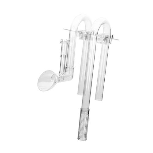 FytStycale Lilienrohr für Fischtank Wasserfluss Und Abfluss, 16mm Klar von FytStycale