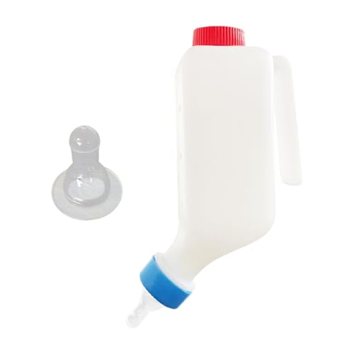 FytStycale Milchflasche Feeder mit Brustwarze für Ziegenlammwelpe Kleine Tierische Ferkel Kuh von FytStycale