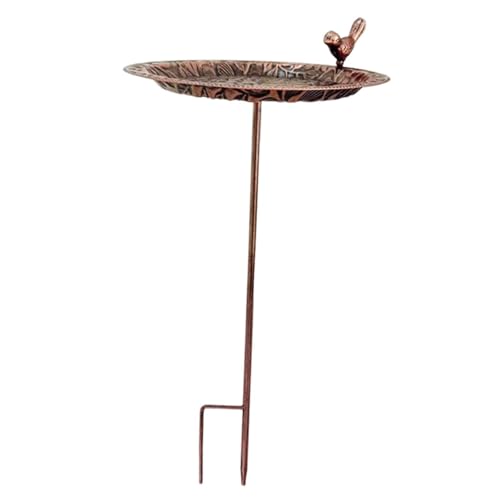 FytStycale Vogelbad für Den Außenbereich, Vogelfutterstation, Stabil, Design, für Rasen, Innenhof, Hof von FytStycale