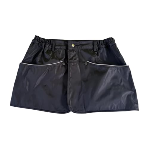 FytStycale Wasserfeste Schürze für Hundetraining mit Taschen Und Leichtem Design, Schwarz XL von FytStycale