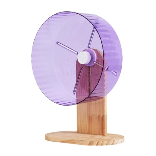 Fzaqwen Geräuschloses Hamsterrad, Laufrad, Käfigzubehör, Stabile Stange, Geräuschloses Spielzeug für Hamster, Kleintiere, Lila Fzaqwen Geräuschloses Hamsterrad, Laufrad, Käfigzubehör, Stabile Stange, Geräuschloses Spielzeug für Hamster, Kleintiere, Lila von Fzaqwen