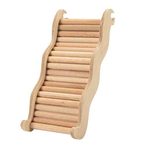 Fzaqwen Hamster Kletterleiter, Lustiges Holz, für Einsiedlerkrebse, Kleintiere, Kleine Haustiere Fzaqwen Hamster Kletterleiter, Lustiges Holz, für Einsiedlerkrebse, Kleintiere, Kleine Haustiere von Fzaqwen