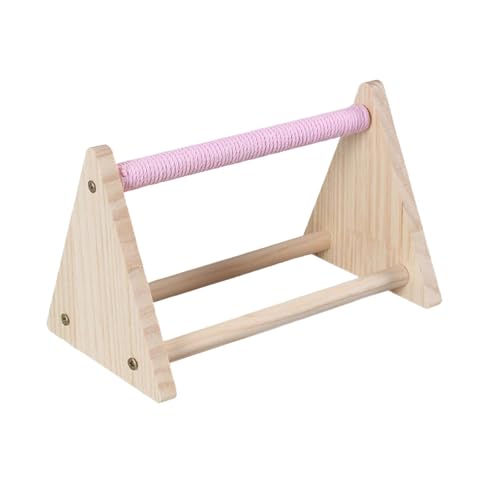 Fzaqwen Holz Papagei Stehen Spielplatz Spielzeug Lovebird Barsch Wellensittich Aktivität Käfig, Rosa Fzaqwen Holz Papagei Stehen Spielplatz Spielzeug Lovebird Barsch Wellensittich Aktivität Käfig, Rosa von Fzaqwen