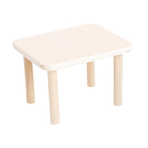 Fzaqwen Holzspielplattform für Hamster, Plattform mit Stützen, Käfigzubehör für Chinchillas und Mäuse, L Fzaqwen Holzspielplattform für Hamster, Plattform mit Stützen, Käfigzubehör für Chinchillas und Mäuse, L von Fzaqwen