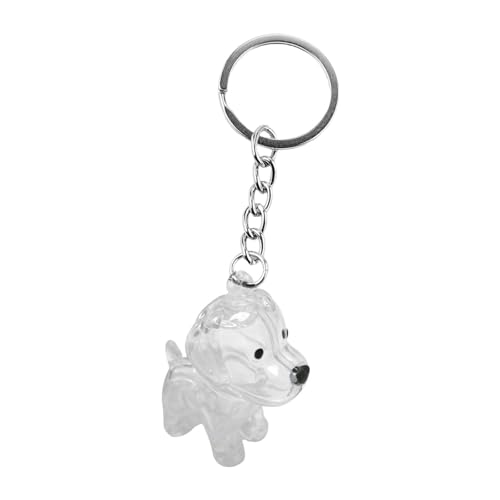 Fzaqwen Hunde Schlüsselanhänger, Auto Accessoire, Tierhaarbehälter, Taschen Souvenir, Golden Retriever von Fzaqwen
