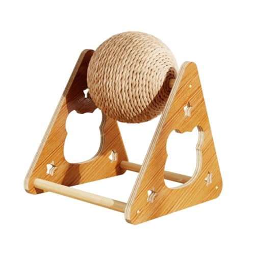 Fzaqwen Interaktives Kratzspielzeug für Hauskatzen, Verschleißfester Ball für Hauskatzen, Kleine Größe, L Fzaqwen Interaktives Kratzspielzeug für Hauskatzen, Verschleißfester Ball für Hauskatzen, Kleine Größe, L von Fzaqwen