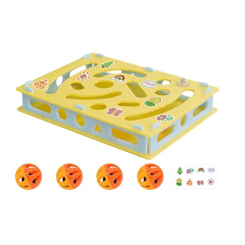 Fzaqwen Katzen-Drehspielzeug für drinnen, fördert Jagd und Spiel, Style A Fzaqwen Katzen-Drehspielzeug für drinnen, fördert Jagd und Spiel, Style A von Fzaqwen