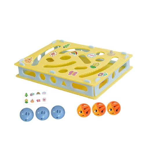 Fzaqwen Katzen-Drehspielzeug für drinnen, fördert Jagd und Spiel, Style B Fzaqwen Katzen-Drehspielzeug für drinnen, fördert Jagd und Spiel, Style B von Fzaqwen