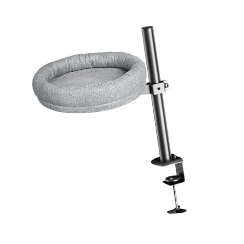Fzaqwen Katzen Schreibtischbett, Modern, 360° Drehbar, für Inseltisch, Spieltische, Beistelltisch von Fzaqwen