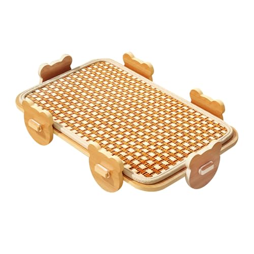 Fzaqwen Katzenkratzmatte, Schlafbeständig, Leichtes Kratzkissen, Katzenkratzbaum Zum Ausruhen Und Spielen von Kätzchen, Quadratische Kühlmatte von Fzaqwen