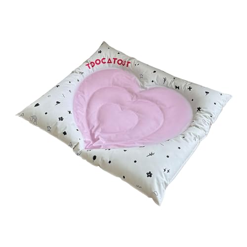 Fzaqwen Kühlmatte für Haustiere, Kühlkissen für Katzen, Verschleißfest, Bequem, Schlafunterlage für Hunde, Kühlmatte, Rosa von Fzaqwen