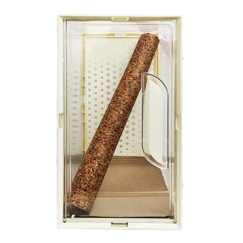Fzaqwen Terrarienkäfig für Reptilien Aus Acryl, Leicht Und Durchsichtig, Auslaufsicher, für Geckos, Bartagamen Und Geckos, L von Fzaqwen