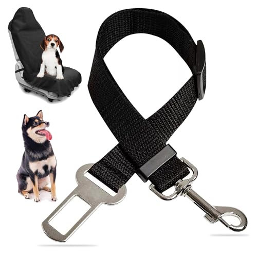 SecureDrive Auto-Sicherheitsgeschirr für Haustiere, Verstellbarer Sicherheitsgurt für Hunde und Katzen von G4GADGET von G4GADGET