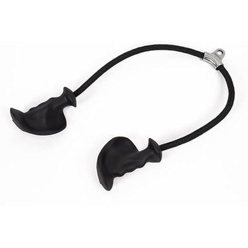 G5 HT SPORT Komplettes Zubehör-Set für Kabel und LAT-Maschine – Pulley-Griffe, Trizepsseile, Einzel- und Doppelgriffe, Stangen zur Stärkung der Muskulatur (Powergrip Trizeps-Kabel) von G5 HT SPORT