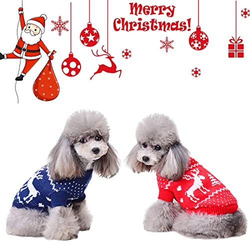 GABraden 2er-Pack Weihnachtspullover für Hunde (X-Large) von GABraden