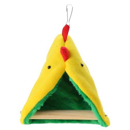 GADAW Vogel Hängematte Winter Warmes Nest Plüschzelt Versteck Kuschelhütte Zum Schlafen Dreieck Und Ruhe Für Papageien Hamster Cartoon GADAW Vogel Hängematte Winter Warmes Nest Plüschzelt Versteck Kuschelhütte Zum Schlafen Dreieck Und Ruhe Für Papageien Hamster Cartoon von GADAW