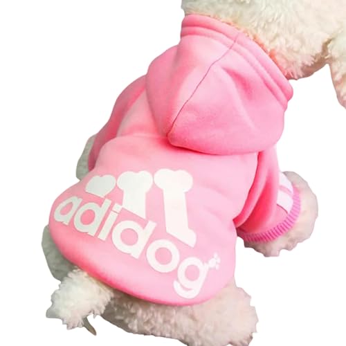 GAGALU ropa de mascota Ropa De Mascotas Pequeños Perros Medios Medianos Sudaderas Con Capucha De Cachorros De Puta Mascotas Para Mascotas De Perros Ropa-Rosa-Größe 4XL von GAGALU