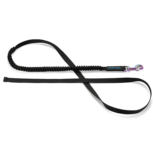 Pferdeanbindestrick mit Stoßdämpfer GALOP WEAR, Karabiner in Regenbogenfarben von GALOP WEAR