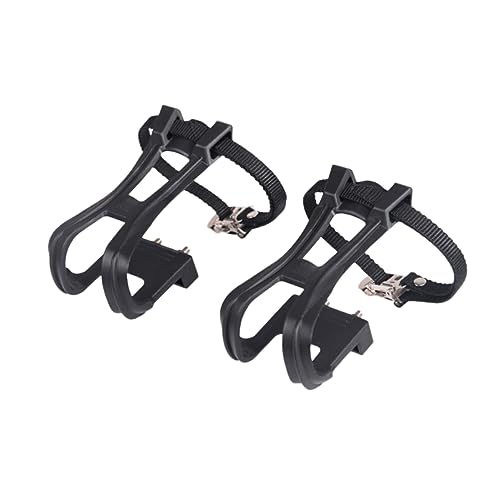 GALPADA 1 Paar Fahrrad Pedal Zehenclips Für Rennrad Und Heimtrainer – Hochwertige Zehenriemen Aus Strapazierfähigem Material - Ideal Für Sicheres Radfahren Und Effizientes Training von GALPADA