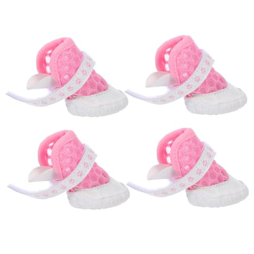 GALPADA 1 Satz Atmungsaktive Hundestiefel Pfotenschutz für Heiße Sommertage Winter Schnee und Outdoor Aktivitäten für Kleine GALPADA 1 Satz Atmungsaktive Hundestiefel Pfotenschutz für Heiße Sommertage Winter Schnee und Outdoor Aktivitäten für Kleine von GALPADA
