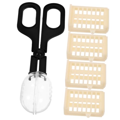 GALPADA 1 Satz Beekeeper Set Kunststoff Käfigclips für Bienenkönigin Imkerzubehör für Bienenzucht mit Effektiven Fangmechanismen und Benutzerfreundlichem Design GALPADA 1 Satz Beekeeper Set Kunststoff Käfigclips für Bienenkönigin Imkerzubehör für Bienenzucht mit Effektiven Fangmechanismen und Benutzerfreundlichem Design von GALPADA