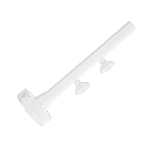 GALPADA 1 Satz Futterspender Für Aquarien Fischfutter Fütterung Klein Fisch-Garnelen-futterrohr Und Platte Selbst Aquarium Futterrohr Für Fische Groß Zubehör Für Aquarien Glas Transparent von GALPADA