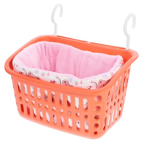 GALPADA 1 Satz Hängematte für Kleine Tiere Warmes Kleintierbett für Hamster Meerschweinchen und Zuckergleiter als Schlafplatz und Spielort Stabiler Aufhängung Farbe und von GALPADA