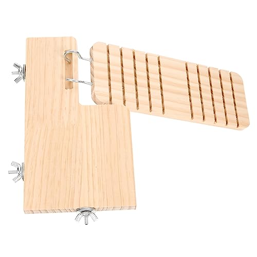 GALPADA 1 Satz Hamster Holzplattform Bissfeste Kletterleiter für Käfig Hängende Plattform für Kleintiere Sicheres und Langlebiges für Hamster und Vögel Zufälliger Stil GALPADA 1 Satz Hamster Holzplattform Bissfeste Kletterleiter für Käfig Hängende Plattform für Kleintiere Sicheres und Langlebiges für Hamster und Vögel Zufälliger Stil von GALPADA